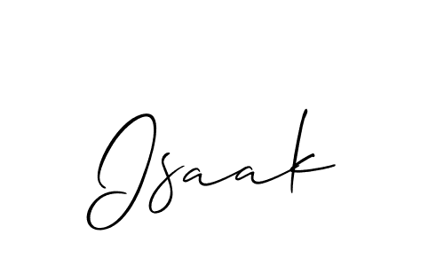 if you are searching for the best signature style for your name Isaak. so please give up your signature search. here we have designed multiple signature styles  using Allison_Script. Isaak signature style 2 images and pictures png