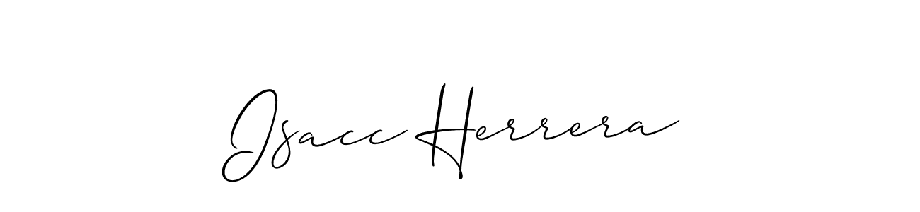 Make a beautiful signature design for name Isacc Herrera. Use this online signature maker to create a handwritten signature for free. Isacc Herrera signature style 2 images and pictures png