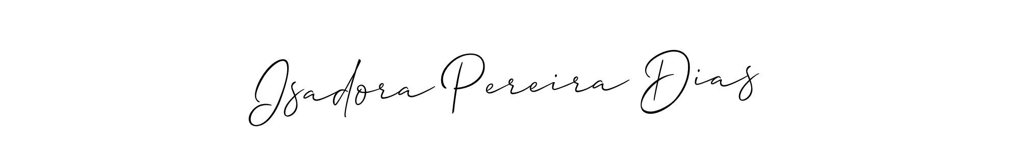 Best and Professional Signature Style for Isadora Pereira Dias. Allison_Script Best Signature Style Collection. Isadora Pereira Dias signature style 2 images and pictures png