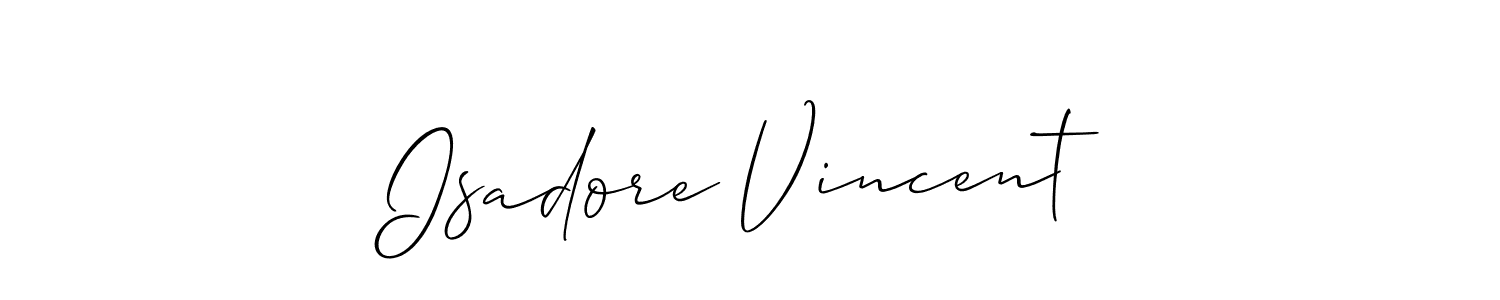 Here are the top 10 professional signature styles for the name Isadore Vincent. These are the best autograph styles you can use for your name. Isadore Vincent signature style 2 images and pictures png