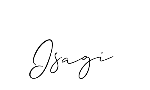 Allison_Script is a professional signature style that is perfect for those who want to add a touch of class to their signature. It is also a great choice for those who want to make their signature more unique. Get Isagi name to fancy signature for free. Isagi signature style 2 images and pictures png