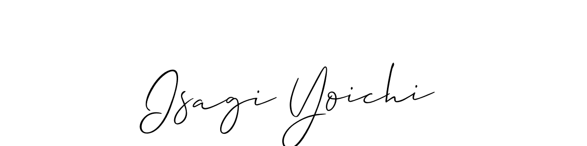 How to Draw Isagi Yoichi signature style? Allison_Script is a latest design signature styles for name Isagi Yoichi. Isagi Yoichi signature style 2 images and pictures png