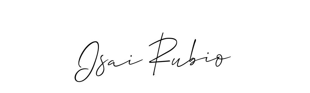 Also You can easily find your signature by using the search form. We will create Isai Rubio name handwritten signature images for you free of cost using Allison_Script sign style. Isai Rubio signature style 2 images and pictures png