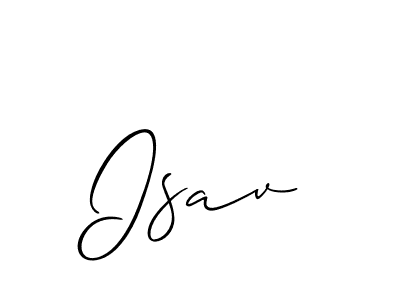 Make a beautiful signature design for name Isav. Use this online signature maker to create a handwritten signature for free. Isav signature style 2 images and pictures png