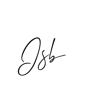 It looks lik you need a new signature style for name Isb. Design unique handwritten (Allison_Script) signature with our free signature maker in just a few clicks. Isb signature style 2 images and pictures png