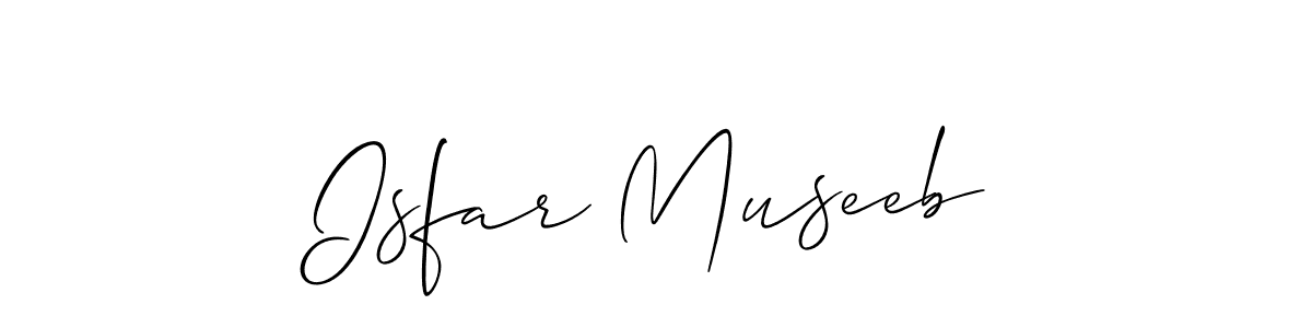 Make a beautiful signature design for name Isfar Museeb. Use this online signature maker to create a handwritten signature for free. Isfar Museeb signature style 2 images and pictures png
