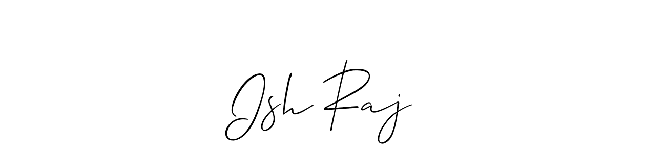 Similarly Allison_Script is the best handwritten signature design. Signature creator online .You can use it as an online autograph creator for name Ish Raj❤️. Ish Raj❤️ signature style 2 images and pictures png