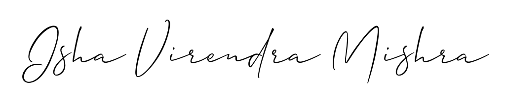 Make a beautiful signature design for name Isha Virendra Mishra. Use this online signature maker to create a handwritten signature for free. Isha Virendra Mishra signature style 2 images and pictures png