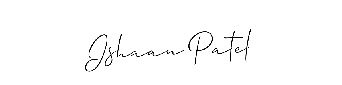 Best and Professional Signature Style for Ishaan Patel. Allison_Script Best Signature Style Collection. Ishaan Patel signature style 2 images and pictures png
