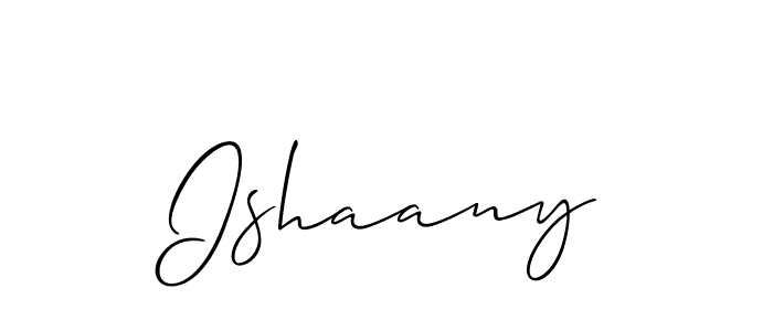 You can use this online signature creator to create a handwritten signature for the name Ishaany. This is the best online autograph maker. Ishaany signature style 2 images and pictures png