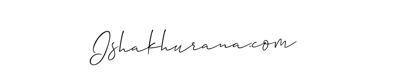 Best and Professional Signature Style for Ishakhurana.com. Allison_Script Best Signature Style Collection. Ishakhurana.com signature style 2 images and pictures png