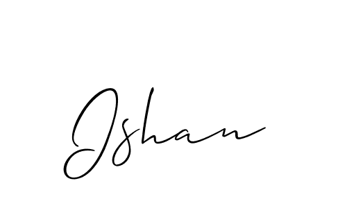 The best way (Allison_Script) to make a short signature is to pick only two or three words in your name. The name Ishan include a total of six letters. For converting this name. Ishan signature style 2 images and pictures png