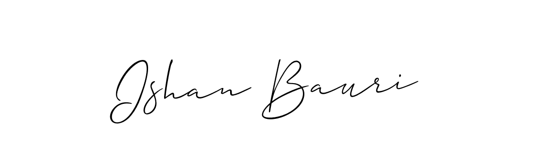 Similarly Allison_Script is the best handwritten signature design. Signature creator online .You can use it as an online autograph creator for name Ishan Bauri. Ishan Bauri signature style 2 images and pictures png