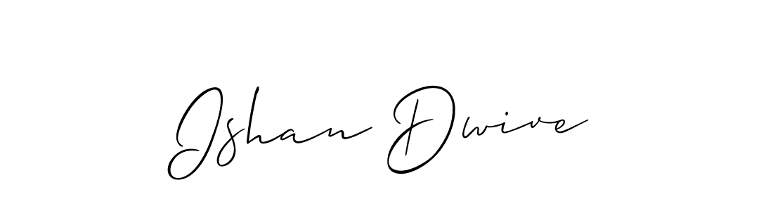 Ishan Dwive stylish signature style. Best Handwritten Sign (Allison_Script) for my name. Handwritten Signature Collection Ideas for my name Ishan Dwive. Ishan Dwive signature style 2 images and pictures png