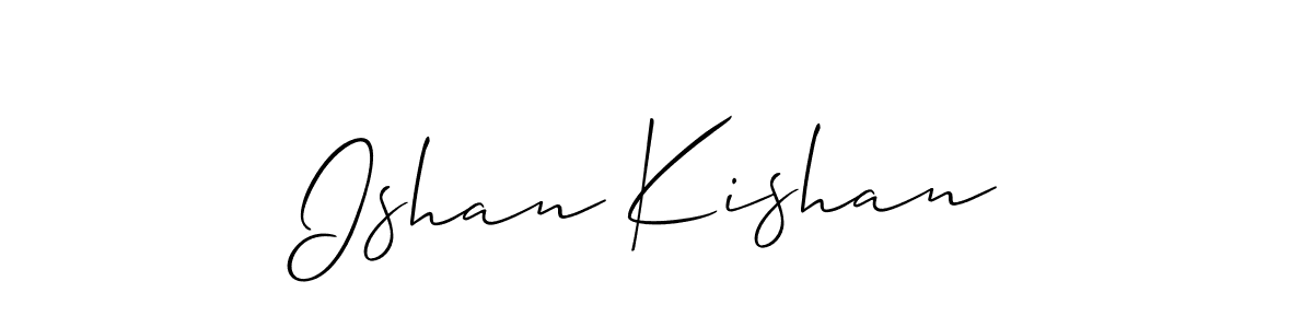 Once you've used our free online signature maker to create your best signature Allison_Script style, it's time to enjoy all of the benefits that Ishan Kishan name signing documents. Ishan Kishan signature style 2 images and pictures png