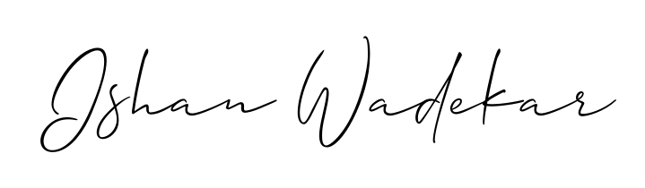 Also we have Ishan Wadekar name is the best signature style. Create professional handwritten signature collection using Allison_Script autograph style. Ishan Wadekar signature style 2 images and pictures png