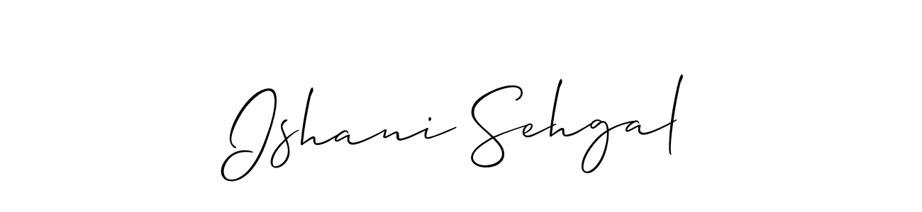 Once you've used our free online signature maker to create your best signature Allison_Script style, it's time to enjoy all of the benefits that Ishani Sehgal name signing documents. Ishani Sehgal signature style 2 images and pictures png