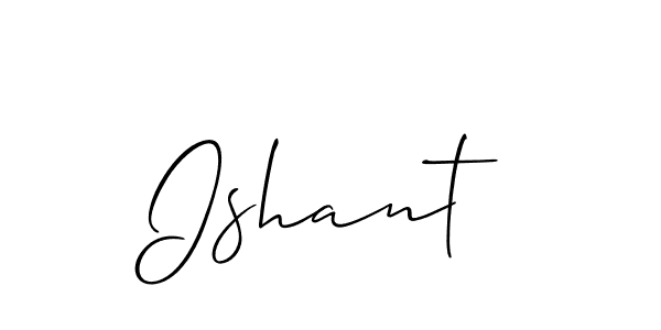 The best way (Allison_Script) to make a short signature is to pick only two or three words in your name. The name Ishant include a total of six letters. For converting this name. Ishant signature style 2 images and pictures png