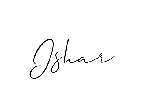 How to Draw Ishar signature style? Allison_Script is a latest design signature styles for name Ishar. Ishar signature style 2 images and pictures png