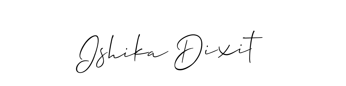 You can use this online signature creator to create a handwritten signature for the name Ishika Dixit. This is the best online autograph maker. Ishika Dixit signature style 2 images and pictures png