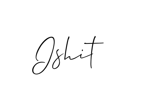 Best and Professional Signature Style for Ishit. Allison_Script Best Signature Style Collection. Ishit signature style 2 images and pictures png