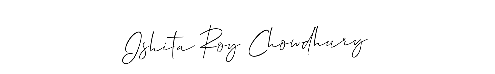 See photos of Ishita Roy Chowdhury official signature by Spectra . Check more albums & portfolios. Read reviews & check more about Allison_Script font. Ishita Roy Chowdhury signature style 2 images and pictures png