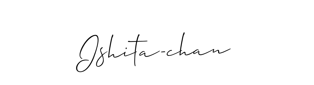 Once you've used our free online signature maker to create your best signature Allison_Script style, it's time to enjoy all of the benefits that Ishita-chan name signing documents. Ishita-chan signature style 2 images and pictures png
