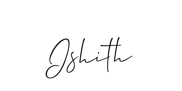 if you are searching for the best signature style for your name Ishith. so please give up your signature search. here we have designed multiple signature styles  using Allison_Script. Ishith signature style 2 images and pictures png