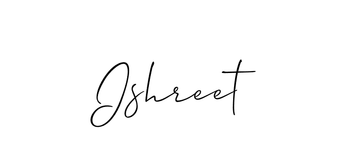 This is the best signature style for the Ishreet name. Also you like these signature font (Allison_Script). Mix name signature. Ishreet signature style 2 images and pictures png