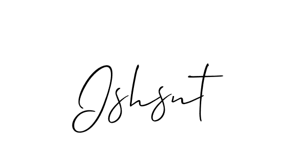 Here are the top 10 professional signature styles for the name Ishsnt. These are the best autograph styles you can use for your name. Ishsnt signature style 2 images and pictures png