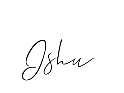 How to Draw Ishu signature style? Allison_Script is a latest design signature styles for name Ishu. Ishu signature style 2 images and pictures png