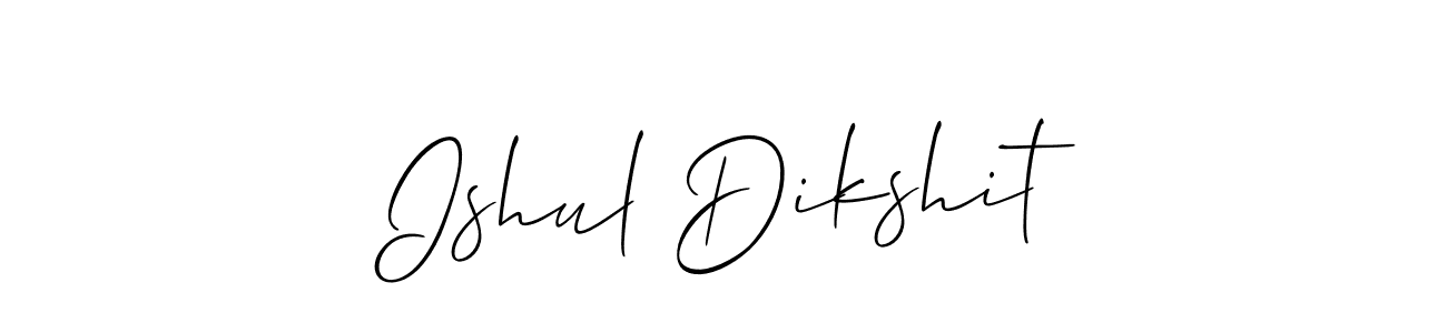 Here are the top 10 professional signature styles for the name Ishul Dikshit. These are the best autograph styles you can use for your name. Ishul Dikshit signature style 2 images and pictures png