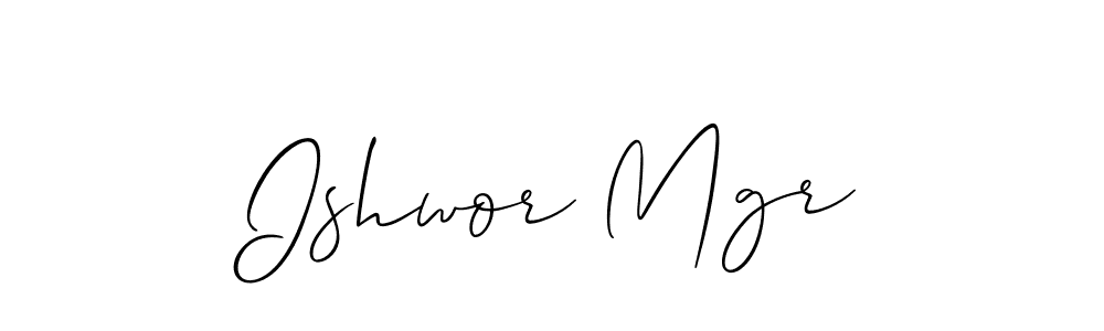 Once you've used our free online signature maker to create your best signature Allison_Script style, it's time to enjoy all of the benefits that Ishwor Mgr name signing documents. Ishwor Mgr signature style 2 images and pictures png