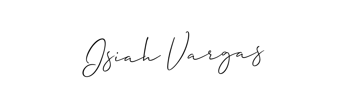Also You can easily find your signature by using the search form. We will create Isiah Vargas name handwritten signature images for you free of cost using Allison_Script sign style. Isiah Vargas signature style 2 images and pictures png