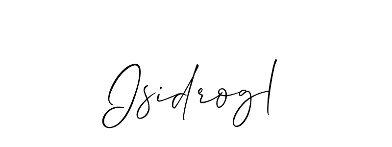 Once you've used our free online signature maker to create your best signature Allison_Script style, it's time to enjoy all of the benefits that Isidrogl name signing documents. Isidrogl signature style 2 images and pictures png