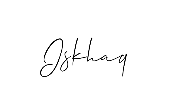 This is the best signature style for the Iskhaq name. Also you like these signature font (Allison_Script). Mix name signature. Iskhaq signature style 2 images and pictures png