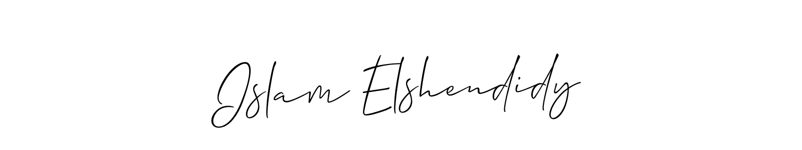 See photos of Islam Elshendidy official signature by Spectra . Check more albums & portfolios. Read reviews & check more about Allison_Script font. Islam Elshendidy signature style 2 images and pictures png