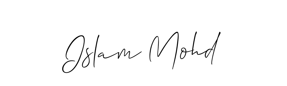 You can use this online signature creator to create a handwritten signature for the name Islam Mohd. This is the best online autograph maker. Islam Mohd signature style 2 images and pictures png