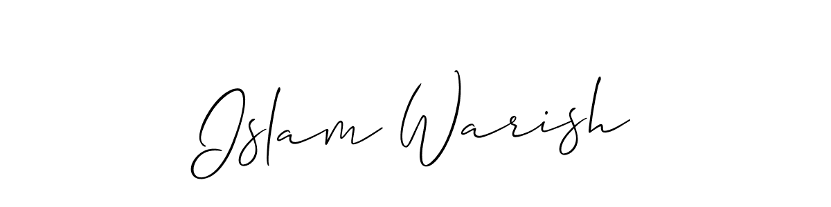 This is the best signature style for the Islam Warish name. Also you like these signature font (Allison_Script). Mix name signature. Islam Warish signature style 2 images and pictures png