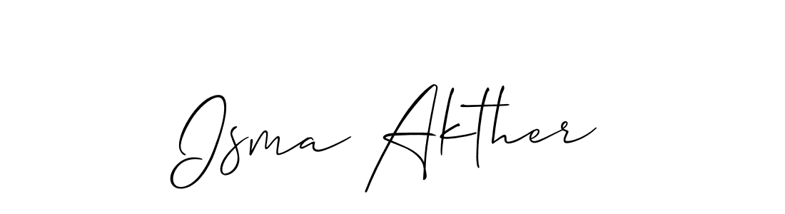 This is the best signature style for the Isma Akther name. Also you like these signature font (Allison_Script). Mix name signature. Isma Akther signature style 2 images and pictures png