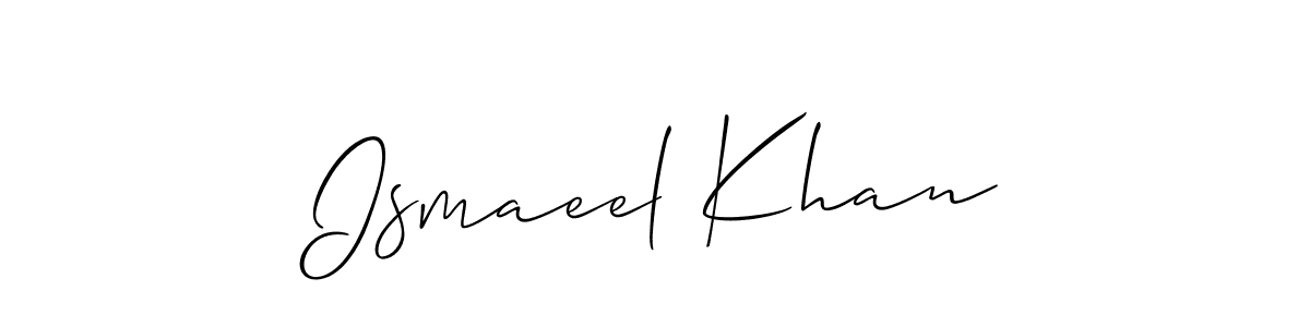 See photos of Ismaeel Khan official signature by Spectra . Check more albums & portfolios. Read reviews & check more about Allison_Script font. Ismaeel Khan signature style 2 images and pictures png