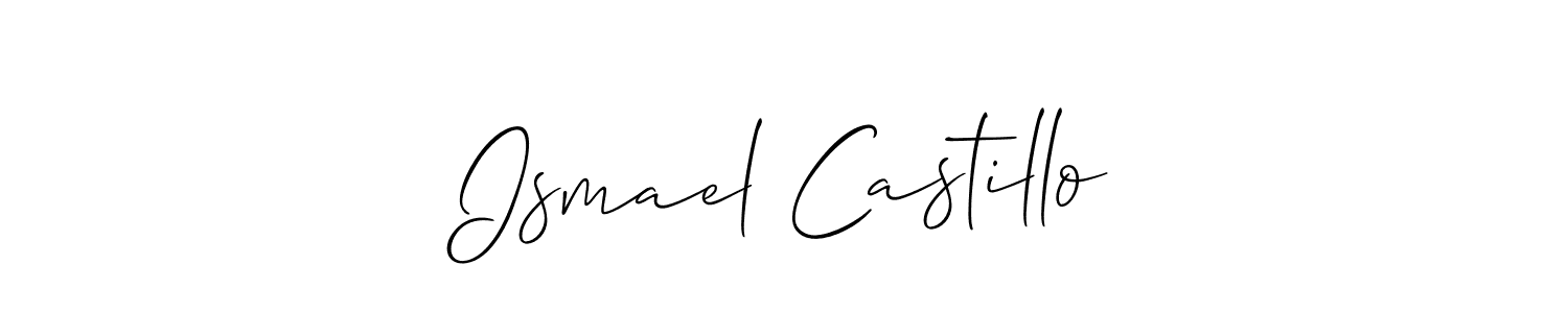 See photos of Ismael Castillo official signature by Spectra . Check more albums & portfolios. Read reviews & check more about Allison_Script font. Ismael Castillo signature style 2 images and pictures png