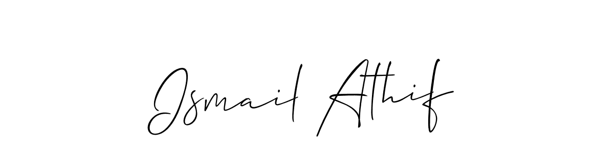 You can use this online signature creator to create a handwritten signature for the name Ismail Athif. This is the best online autograph maker. Ismail Athif signature style 2 images and pictures png