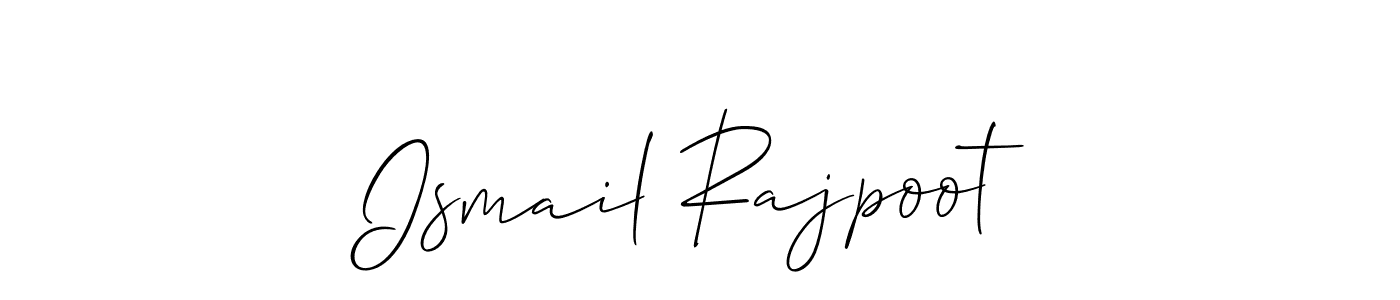 Here are the top 10 professional signature styles for the name Ismail Rajpoot. These are the best autograph styles you can use for your name. Ismail Rajpoot signature style 2 images and pictures png