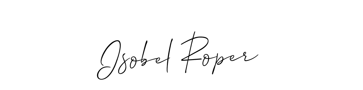 Here are the top 10 professional signature styles for the name Isobel Roper. These are the best autograph styles you can use for your name. Isobel Roper signature style 2 images and pictures png