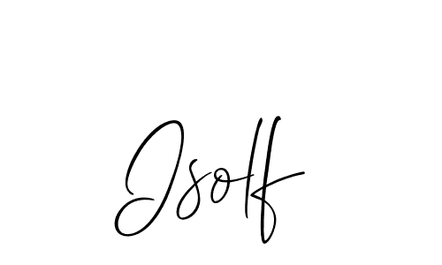 if you are searching for the best signature style for your name Isolf. so please give up your signature search. here we have designed multiple signature styles  using Allison_Script. Isolf signature style 2 images and pictures png