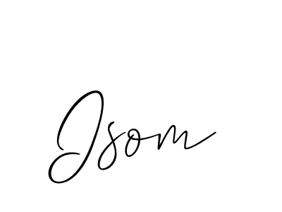 How to Draw Isom signature style? Allison_Script is a latest design signature styles for name Isom. Isom signature style 2 images and pictures png