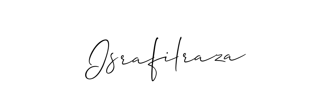 Best and Professional Signature Style for Israfilraza. Allison_Script Best Signature Style Collection. Israfilraza signature style 2 images and pictures png