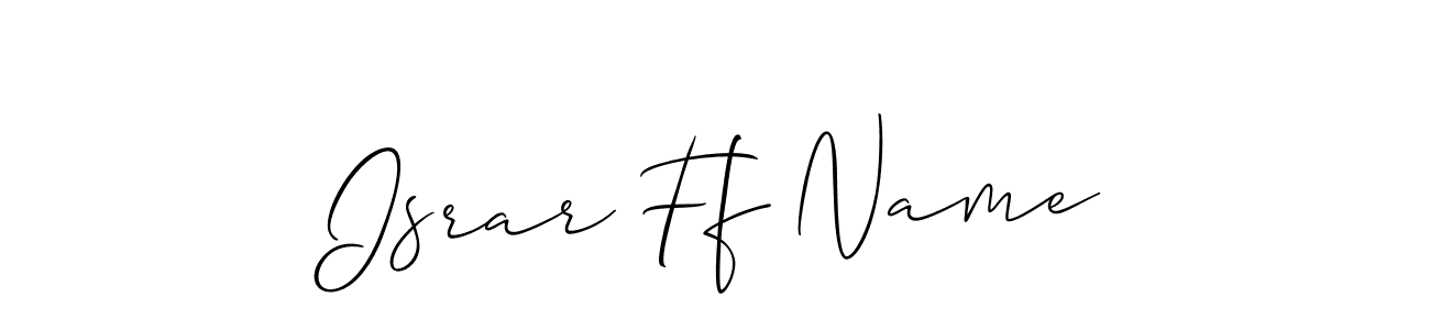 Check out images of Autograph of Israr Ff Name name. Actor Israr Ff Name Signature Style. Allison_Script is a professional sign style online. Israr Ff Name signature style 2 images and pictures png