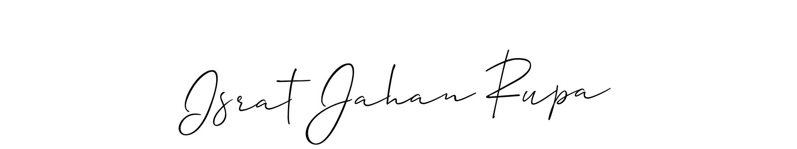 Best and Professional Signature Style for Israt Jahan Rupa. Allison_Script Best Signature Style Collection. Israt Jahan Rupa signature style 2 images and pictures png